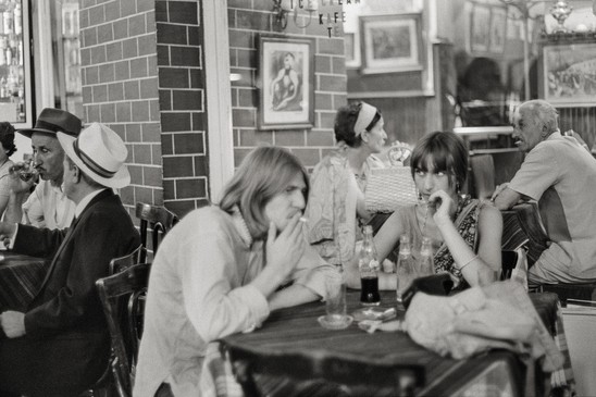 Torben Huss, “At a café in Istanbul.” Turkey, 1967