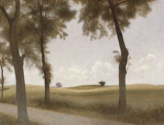 Vilhelm Hammershøi, The Rowan Avenue at Snekkersten, 1906, The David Collection